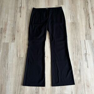 Mexx Pinstripe Elegant Black Flare Dress Pants